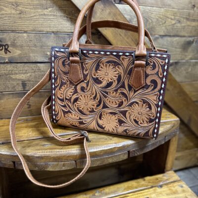 American Darling Tooled Western Tote/Purse