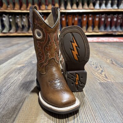 Old West Kid's Brown/Brown Boot