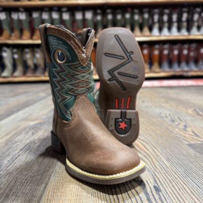Durango Kid's Lil Rebel Pro - Tan/Turquoise