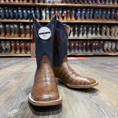Black Jack Men's Cigar Caiman Belly Boot