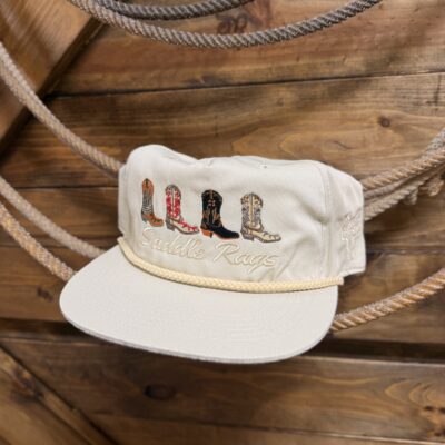 Saddle Rags Cap Tan Boots