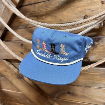 Saddle Rags Cap Navy Boots