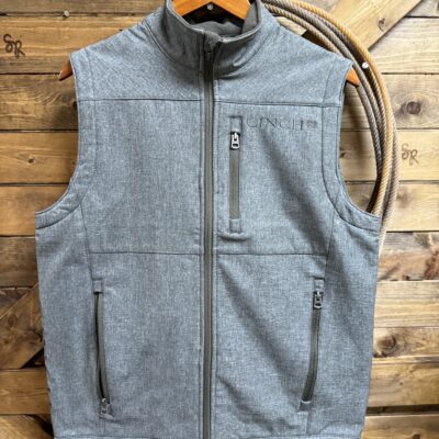 Mens Cinch Bonded Vest Olive/Grey