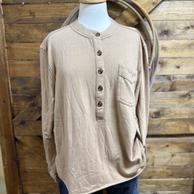Womens Kimes Ranch Elouise Henley Brown