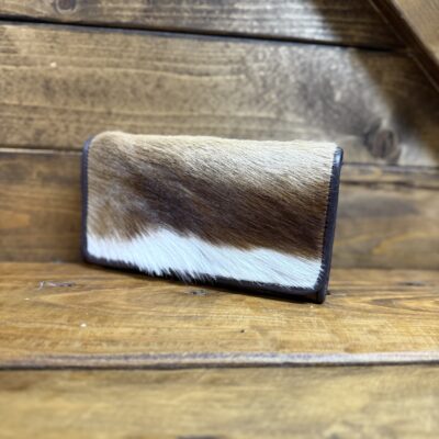 Juan Antonio Springbok/Brown Bison Bifold Wallet