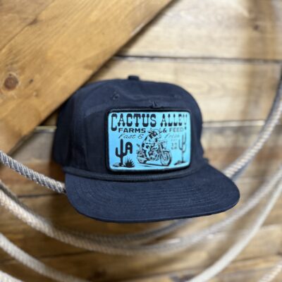 Cactus Alley Hat Co Fast & Fresh Cap Black/Turq