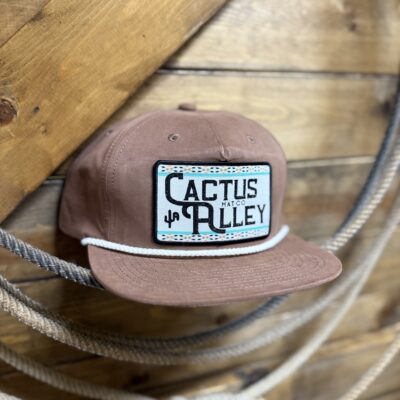 Cactus Alley Rollin' CA Cap Brown/White