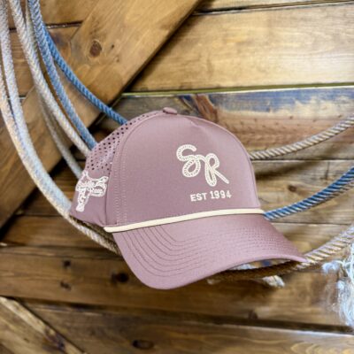 Saddle Rags Cap - SR Brown Golf SS