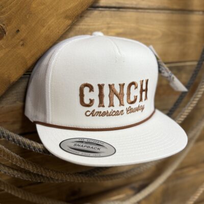 Cinch Flexfit White Trucker Cap