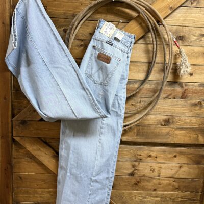 Womens Wrangler Bailey High Rise Wide Leg Denim