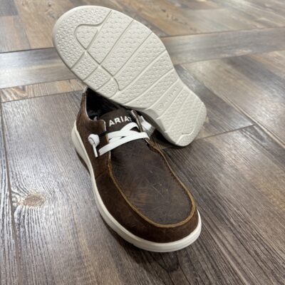 Mens Ariat Hilo Embossed - Mahogany Blanket