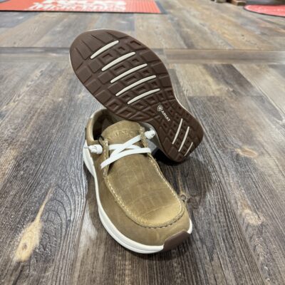 Mens Ariat Buckeye H20 Waterproof Shoe - Light Tan