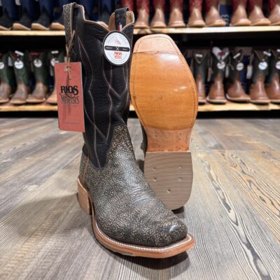 Rios of Mercedes Men's Tan Safari Cape Buffalo Boot