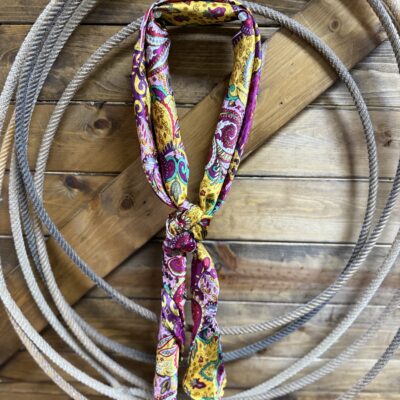 Lemon Berry Paisley Wild Rag