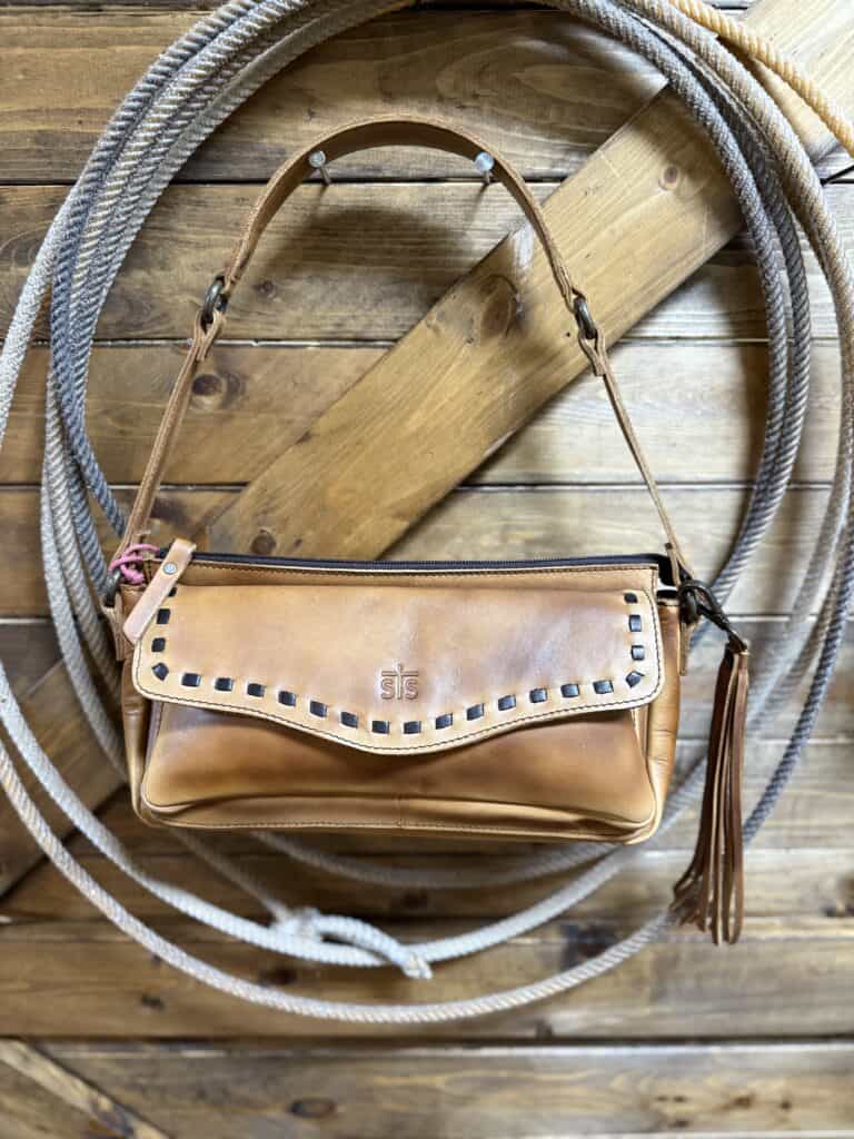 STS Shoulder Bag-Bandera Tan - Saddle Rags