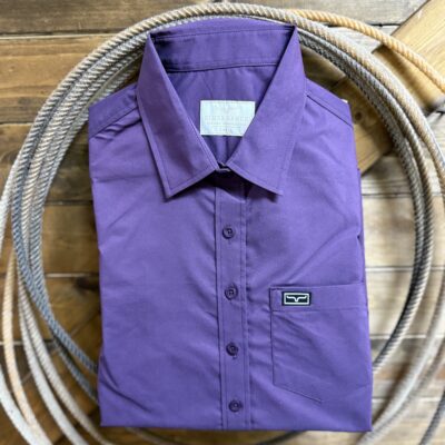 Womens Kimes Ranch Linville L/S Button Down-Plum