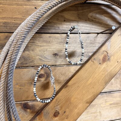 Navajo Pearl and Fresh Water Pearl Bracelets