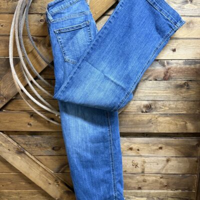 Womens Ariat Perfect Rise Jazmine Wide Leg Crop Jean