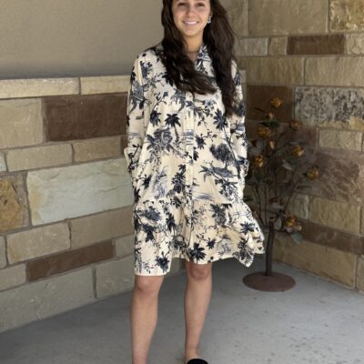 Womens Lovlei Ranch Dakota Dress-Cowboy Paradise