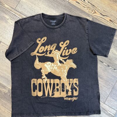 Womens Wrangler Retro S/S Tee- Black Beauty