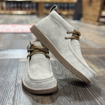 Mens Ariat Clean Country Casual Shoe-Natural Clay Suede