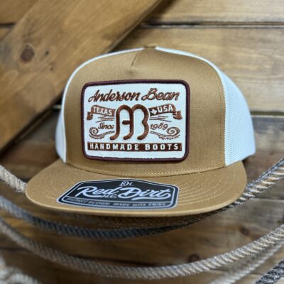 Red Dirt Hat Co Anderson Bean Patched Cap-Caramel