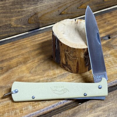 Otter Mercator Large Pocket Knife-Brass