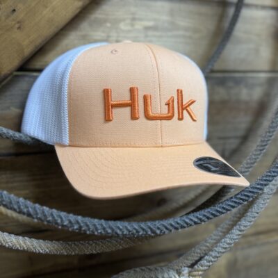 Huk 110 Trucker Cap-Coral Orange