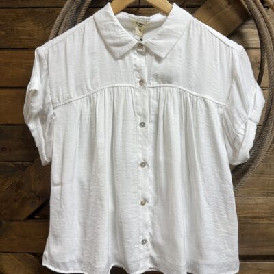 Womens Dylan Chloe Shirt-True White