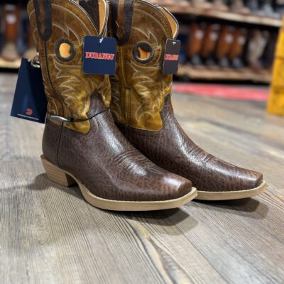 Youth Durango Shyloh Cutter Toe Western Boot-Brown