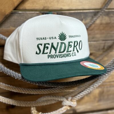 Sendero Provisions Logo Cap-Cream/Green