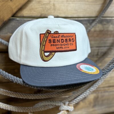 Sendero Provisions Real Western Cap-Cream Canvas