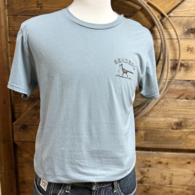 Mens Sendero Provisions Desert Runner Tee- Light Blue