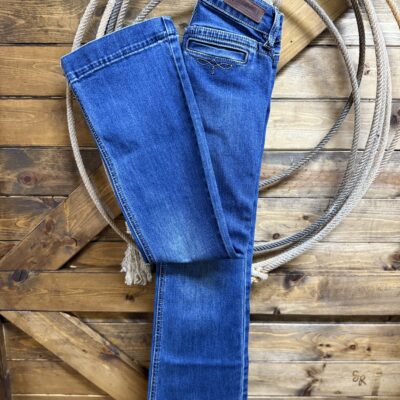 Girls Rock&Roll Medium Wash Trouser