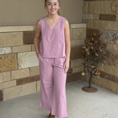 Womens Dylan Jess Top-True Soft Pink
