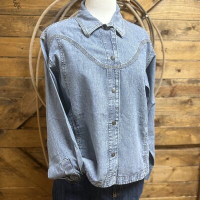 Womens Ariat Bonfire Shacked - Medium Denim Blue