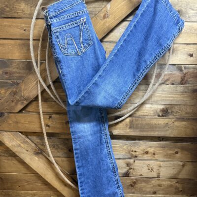 Girls Ariat Tammy Trouser-Medium Wash