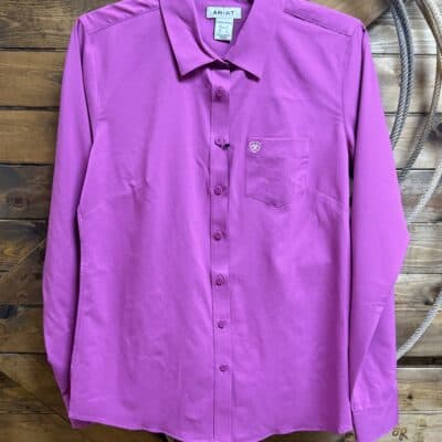 Womens Ariat L/S Kirby Pro Button-Rose Sorbet