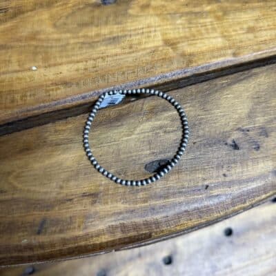 Navajo Pearls 3MM Stretch Bracelet
