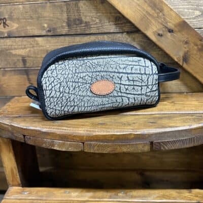 Double J Saddlery Shaving Kit-Silver/Blk Cape Bison