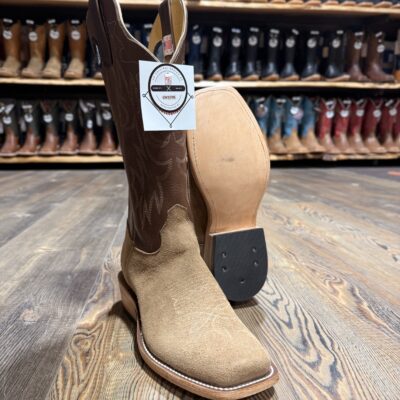 Olathe Men's Brown Marine Field Rough-Out Boot