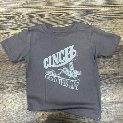 Toddler Cinch S/S Tee-Charcoal