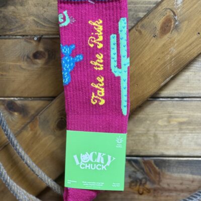 Lucky Chuck Performance Boot Socks-Take The Risk