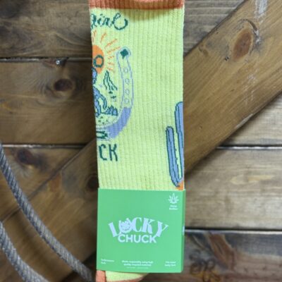 Lucky Chuck Performance Boot Socks-Desert Spirit Cowgirl