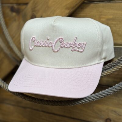 Classic Cowboy Pink Cap