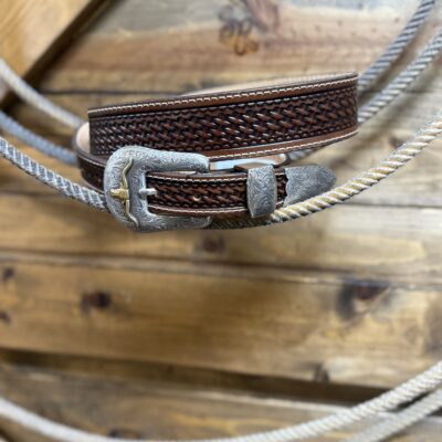 Mens Tony Lama Taper Bovine Belt