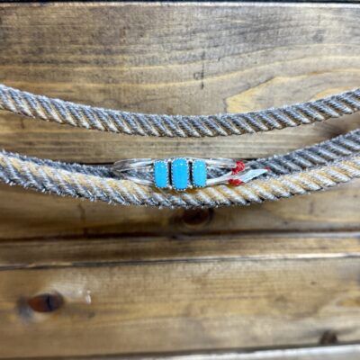 3 Stone Turquoise Petite Cuff