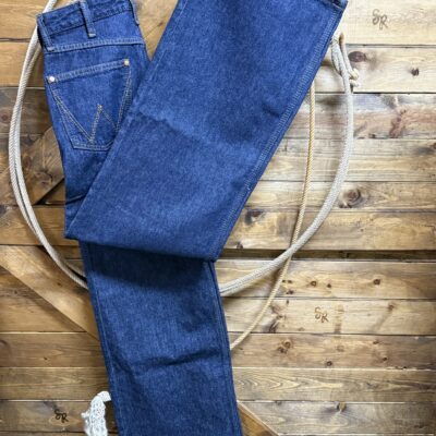 Womens Wrangler High Rise Wide Leg Bailey Jean-Dark Wash
