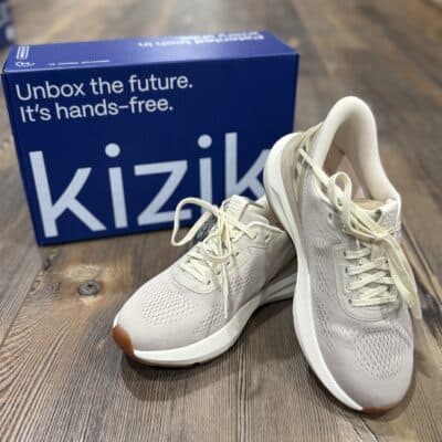 Womens Kizik Athens 2 Casual Tennis Shoe-Oatmeal/Pristine
