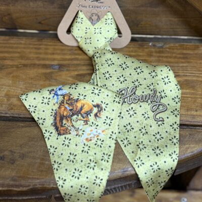 Fringe Scarves Pony Express Silk Twilly-Haystack Yellow